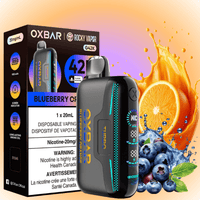 Oxbar G42k Disposable Vape-Blueberry Orange 20mg / 42000 Puffs Brandon Vape SuperStore and Cannabis Manitoba Canada