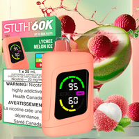 STLTH 60K Disposable Vape-Lychee Melon Ice 20mg / 60000 Puffs Brandon Vape SuperStore and Cannabis Manitoba Canada