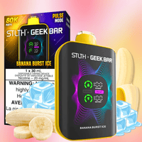 STLTH x Geek Bar 80K Disposable Vape-Banana Burst Ice Brandon Vape SuperStore and Cannabis Manitoba Canada