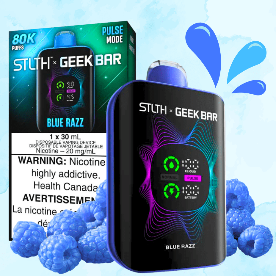 how much is elf bar vape STLTH x Geek Bar 80K Disposable Vape-Blue Razz – Brandon Vape SuperStore &  Cannabis