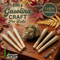 1964 Gasolina Indica CRAFT Pre-Rolls - 5x0.5g Brandon Vape SuperStore and Cannabis Manitoba Canada