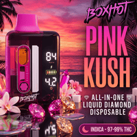 BOXHOT Pink Kush Liquid Diamond Indica AIO Disposable Vape - 1g Brandon Vape SuperStore and Cannabis Manitoba Canada