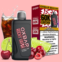 Oxbar SVOPP 60k Pod-Cherry Lime Classic 20mg / 60000 Puffs Brandon Vape SuperStore and Cannabis Manitoba Canada