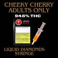 Adults Only Cheeky Cherry NSFW Liquid Diamond Dispenser Brandon Vape SuperStore and Cannabis Manitoba Canada