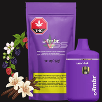 Ambr Pink Sugar Cks Liquid Diamonds AIO Disposable - 0.95g Brandon Vape SuperStore and Cannabis Manitoba Canada