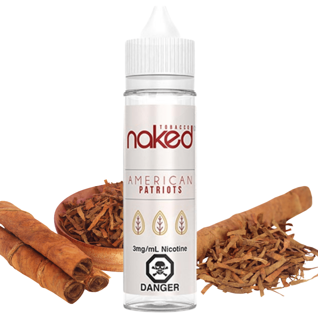 American Patriots by Naked 100 E-Liquid 3mg Brandon Vape SuperStore and Cannabis Manitoba Canada