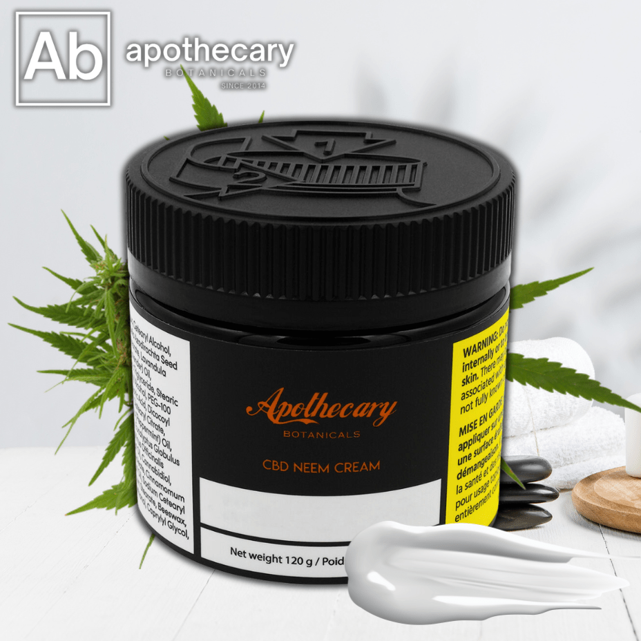 Apothecary Botanicals CBD Neem Cream - 120g 120g Brandon Vape SuperStore and Cannabis Manitoba Canada