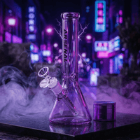 Arsenal 4mm Beaker Bong-8" Brandon Vape SuperStore and Cannabis Manitoba Canada