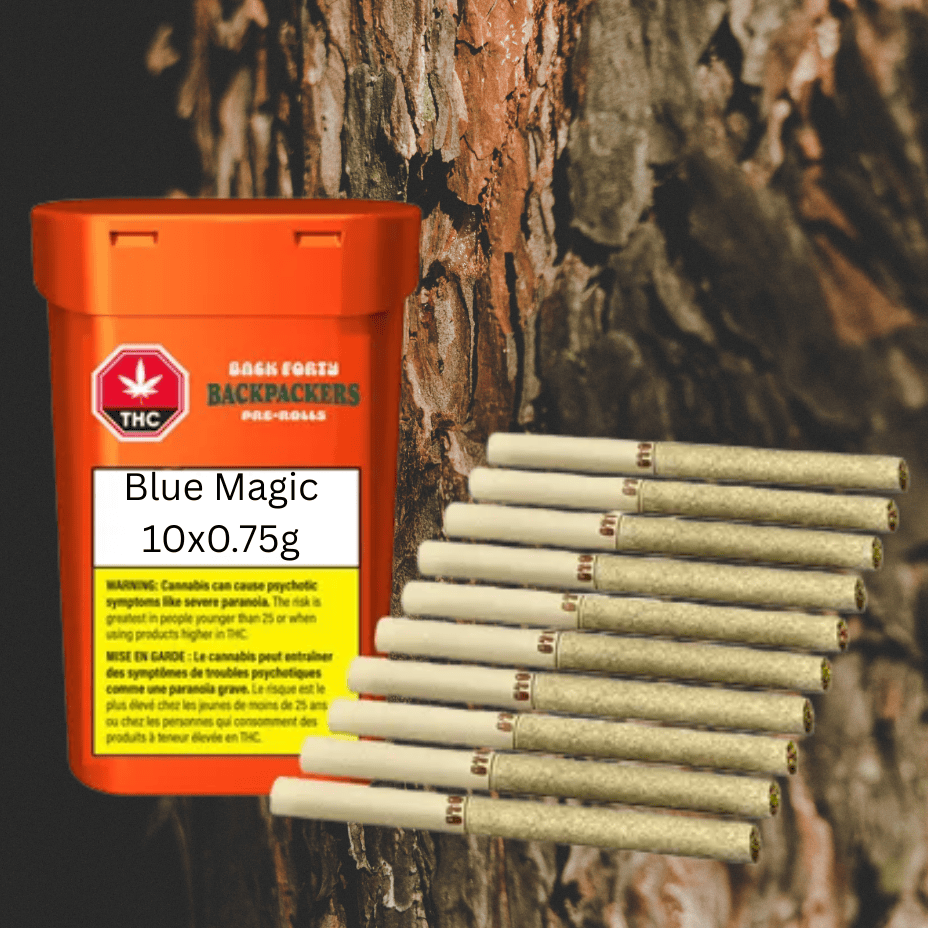 Back Forty Blue Magic Hybrid Pre-Rolls-10x0.75g Brandon Vape SuperStore and Cannabis Manitoba Canada