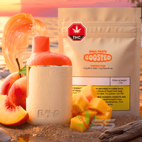 Back Forty Boosted Mango Fuzz Indica AIO Disposable - 1.2g Brandon Vape SuperStore and Cannabis Manitoba Canada