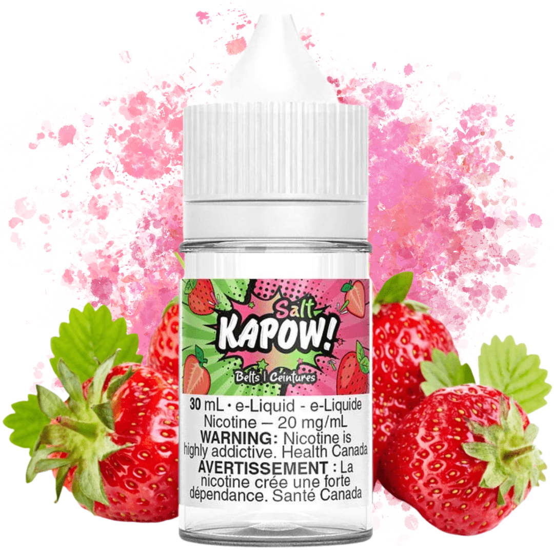 Belts Salt By Kapow E-Liquid 12mg Brandon Vape SuperStore and Cannabis Manitoba Canada