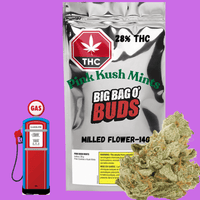 Big Bag O Buds Pink Kush Mints Indica Flower 14g 14g Brandon Vape SuperStore and Cannabis Manitoba Canada