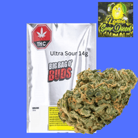 Big Bag O Buds Ultra Sour Sativa Flower-14g 14g Brandon Vape SuperStore and Cannabis Manitoba Canada