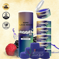 Biggies Berry Blaze Live Resin Gummies-6x8g Brandon Vape SuperStore and Cannabis Manitoba Canada