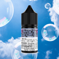 Blue Razz Chew Salt Nic by Radical E-liquid in Manitoba 30ml / 12mg Brandon Vape SuperStore and Cannabis Manitoba Canada