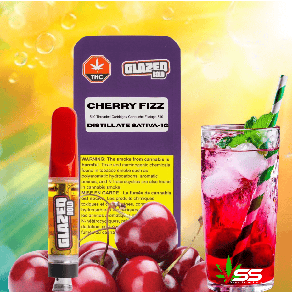 Bold Cherry Fizz Distillate Sativa Cart-1g Brandon Vape SuperStore and Cannabis Manitoba Canada