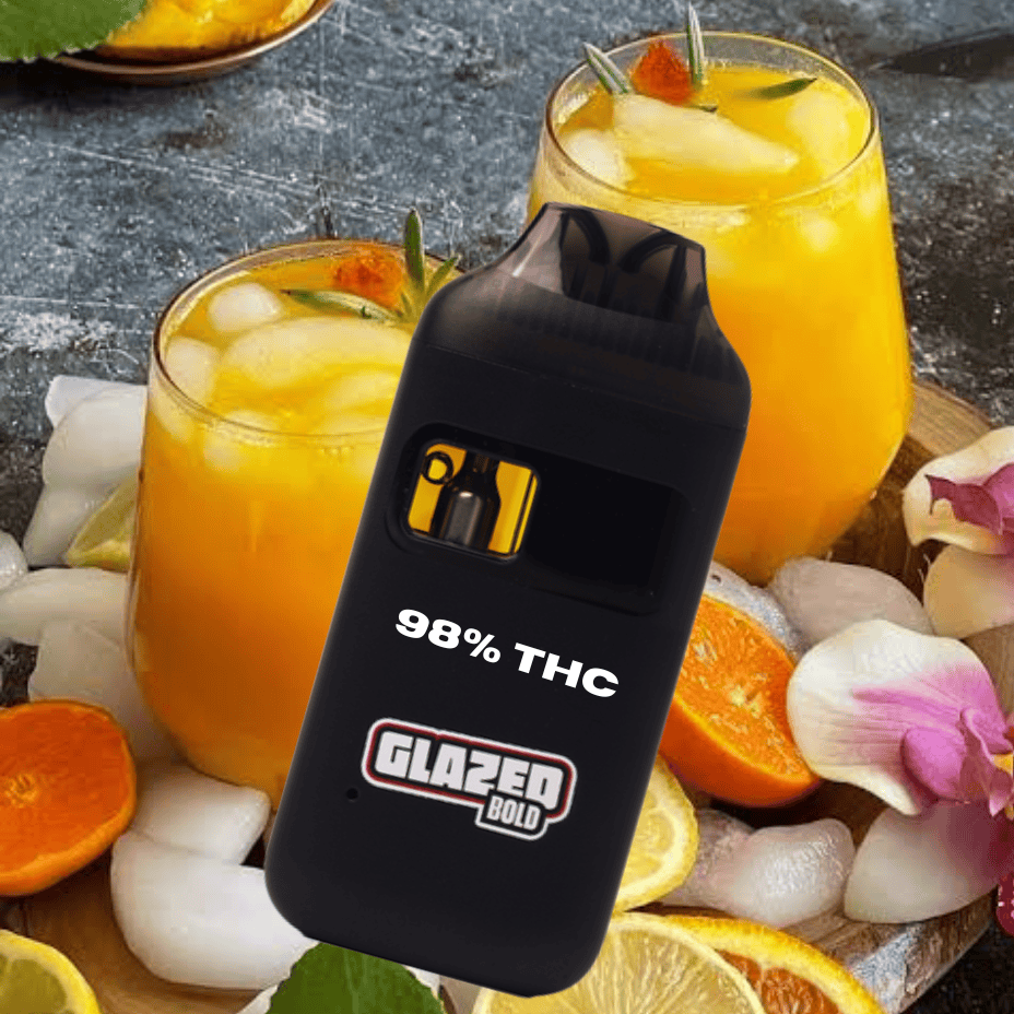 Bold Glazed Dreamy Mango Distillate Indica Disposable Vape-1g Brandon Vape SuperStore and Cannabis Manitoba Canada