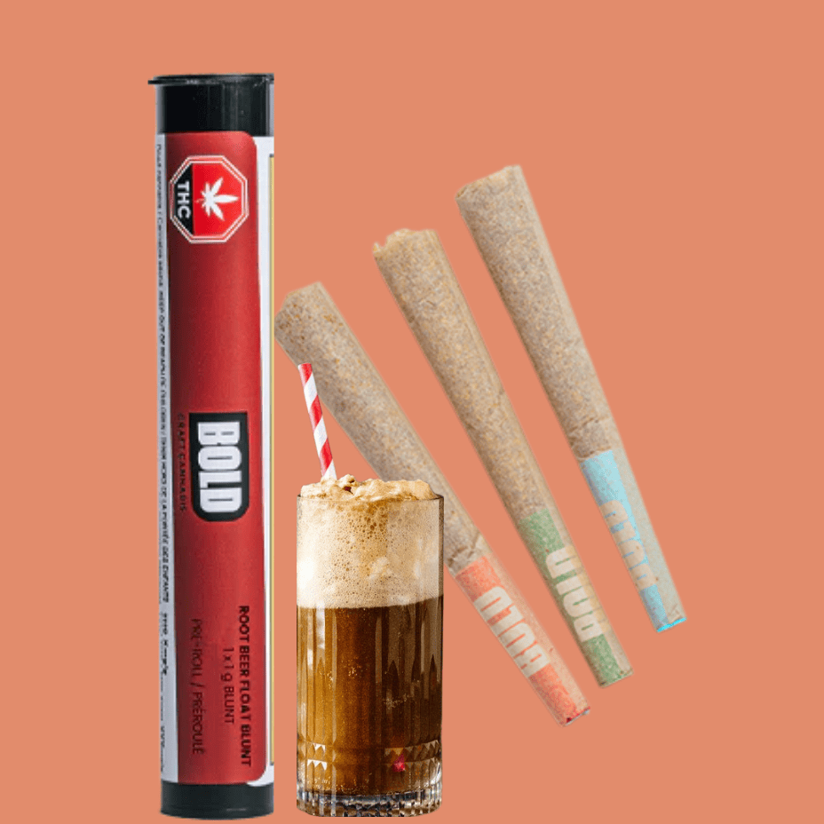 Bold Growth Root Beer Float Indica Pre-Roll-3x0.5g Brandon Vape SuperStore and Cannabis Manitoba Canada
