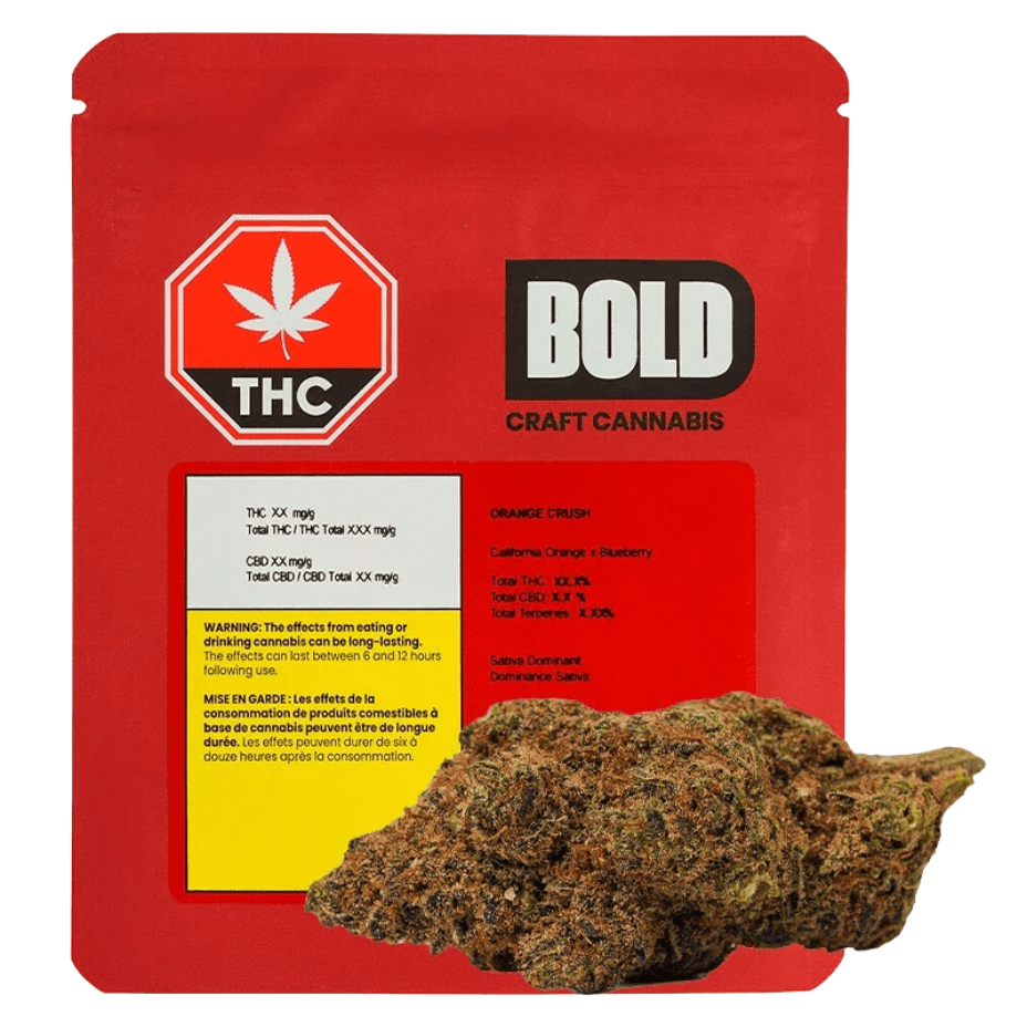 Bold Orange Crush Sativa Flower-3.5g Brandon Vape SuperStore and Cannabis Manitoba Canada