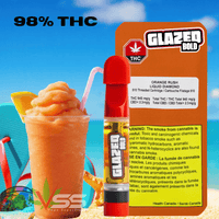 Bold Orange Rush Liquid Diamond Sativa Cart-1g Brandon Vape SuperStore and Cannabis Manitoba Canada