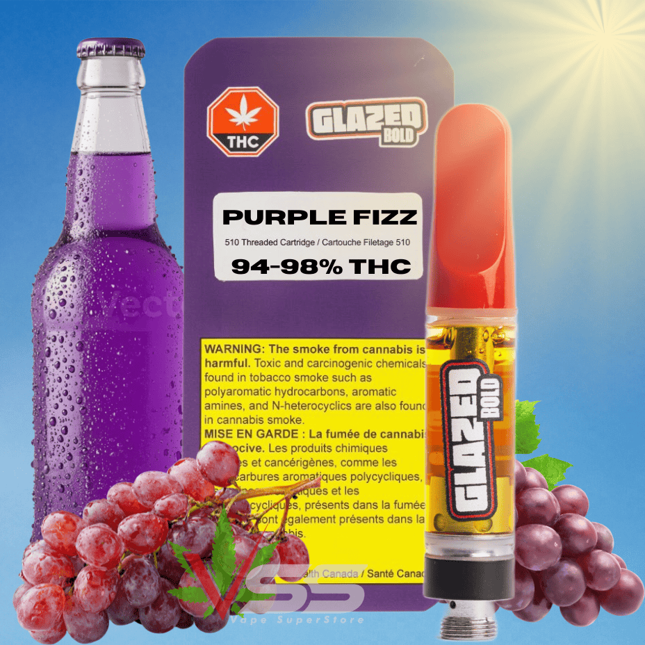 Bold Purple Fizz Distillate Indica Cart-1g Brandon Vape SuperStore and Cannabis Manitoba Canada