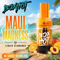 BOXHOT Maui Madness Liquid Diamond Sativa 510 Cartridge - 1g Brandon Vape SuperStore and Cannabis Manitoba Canada