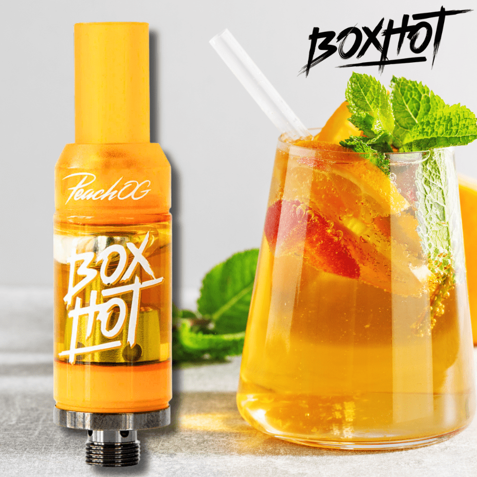 Boxhot Peach OG 510 Cartridge - 1.2g 1.2g Brandon Vape SuperStore and Cannabis Manitoba Canada