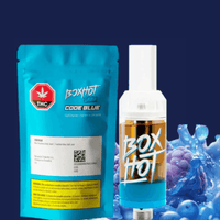 Boxhot Retro Code Blue Hybrid Cartridge-1.2g Brandon Vape SuperStore and Cannabis Manitoba Canada