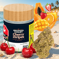 Broken Coast Cherry Ztripez Craft Indica Flower-7g Brandon Vape SuperStore and Cannabis Manitoba Canada
