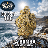Broken Coast La Bomba Hybrid CRAFT Flower-7g Brandon Vape SuperStore and Cannabis Manitoba Canada