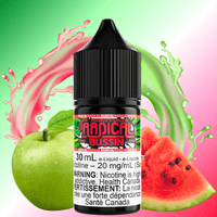 Bussin Salt Nic by Radical E-liquid 30mL / 12mg Brandon Vape SuperStore and Cannabis Manitoba Canada