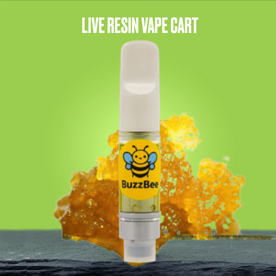 Buzzbee Lemon Puss Sativa Live Resin Vape Cart-1g Brandon Vape SuperStore and Cannabis Manitoba Canada