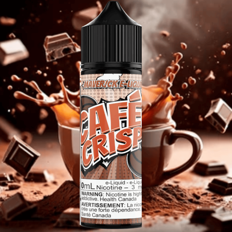 Cafe Crisp by Maverick E-Liquid Brandon Vape SuperStore and Cannabis Manitoba Canada