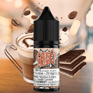 Cafe Crisp Salt by Maverick E-Liquid Brandon Vape SuperStore and Cannabis Manitoba Canada