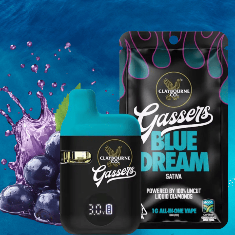Claybourne Blue Dream Liquid Diamond AIO-0.95g Brandon Vape SuperStore and Cannabis Manitoba Canada