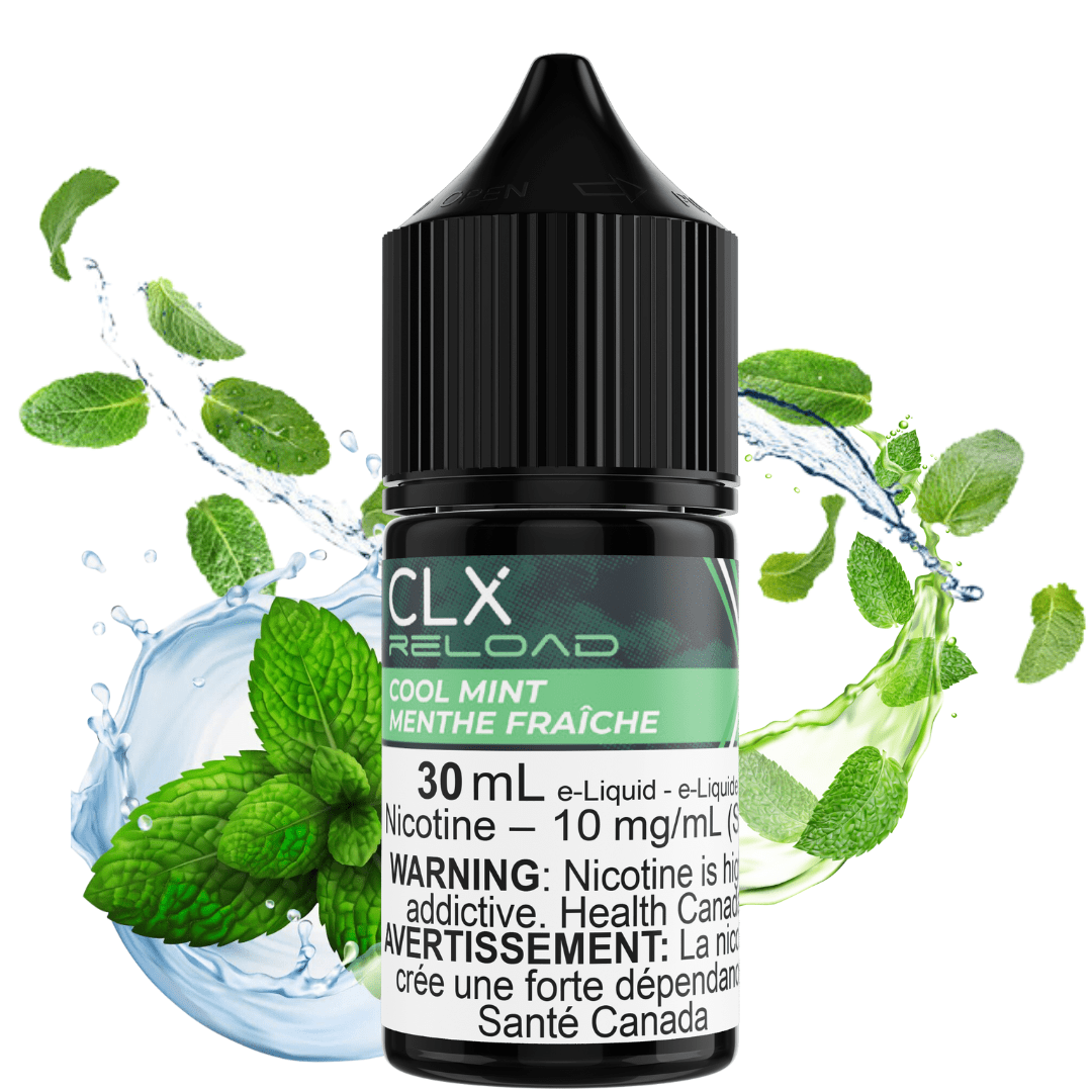 Cool Mint Salt by CLX Reload E-Liquid 30mL / 10mg Brandon Vape SuperStore and Cannabis Manitoba Canada