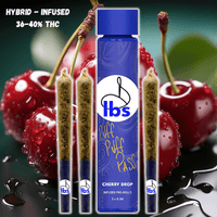 D*gg lbs Cherry Drop Hybrid Infused Pre-rolls 3x0.5g 3x0.5g Brandon Vape SuperStore and Cannabis Manitoba Canada