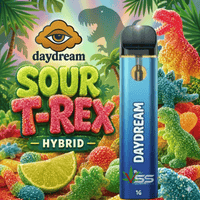 Daydream Sour T-Rex Hybrid AIO Disposable Vape - 1g Brandon Vape SuperStore and Cannabis Manitoba Canada