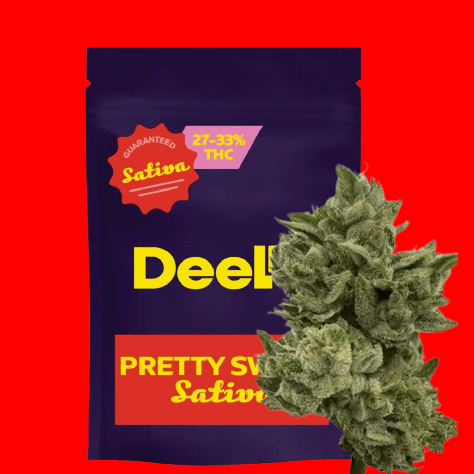 Deelish Pretty Sweet Sativa Flower - 28g Brandon Vape SuperStore and Cannabis Manitoba Canada
