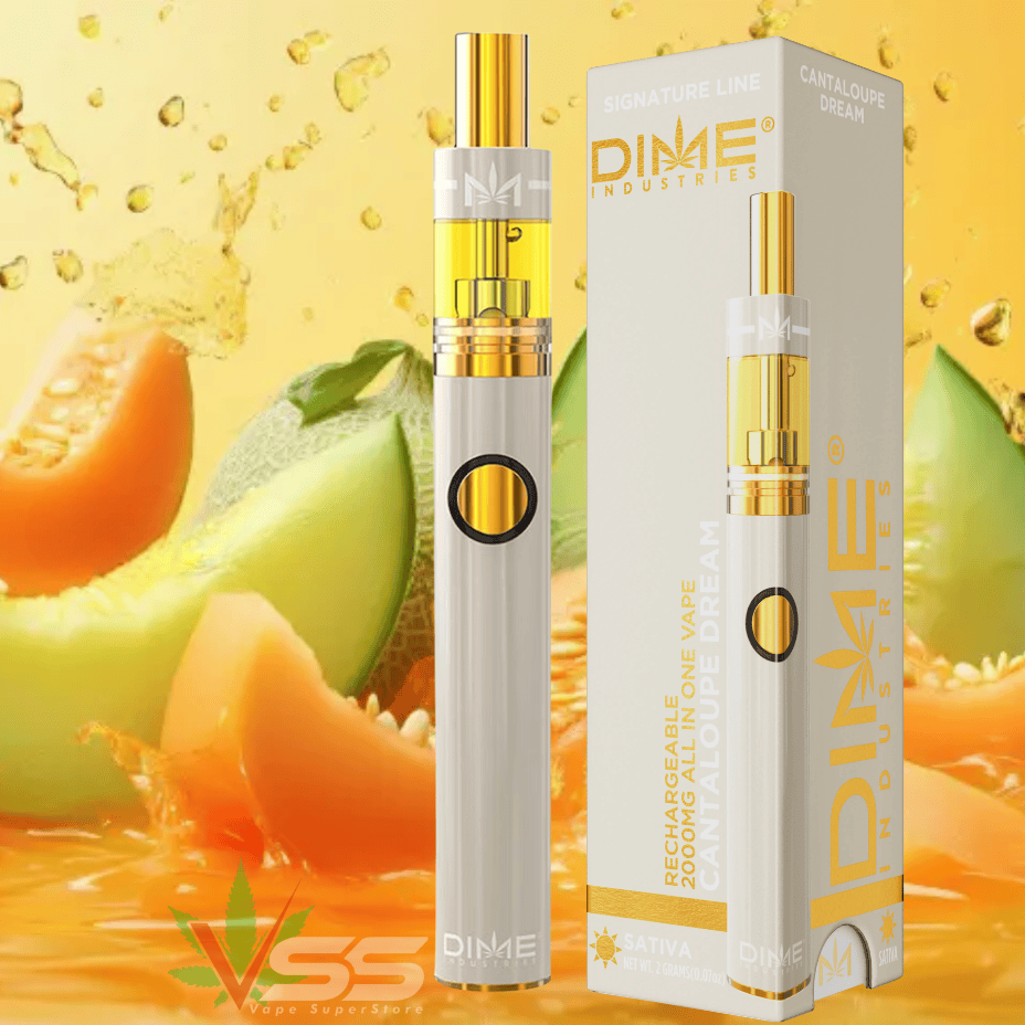 Dime Cantaloupe Dream Liquid Diamond Disposable Vape-1g Brandon Vape SuperStore and Cannabis Manitoba Canada