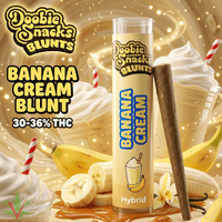 Doobie Snacks Banana Cream Hybrid Blunt - 1x1.25g Brandon Vape SuperStore and Cannabis Manitoba Canada