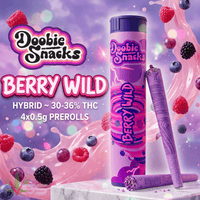 Doobie Snacks Berry Wild Hybrid Pre-Rolls - 4x0.5g Brandon Vape SuperStore and Cannabis Manitoba Canada