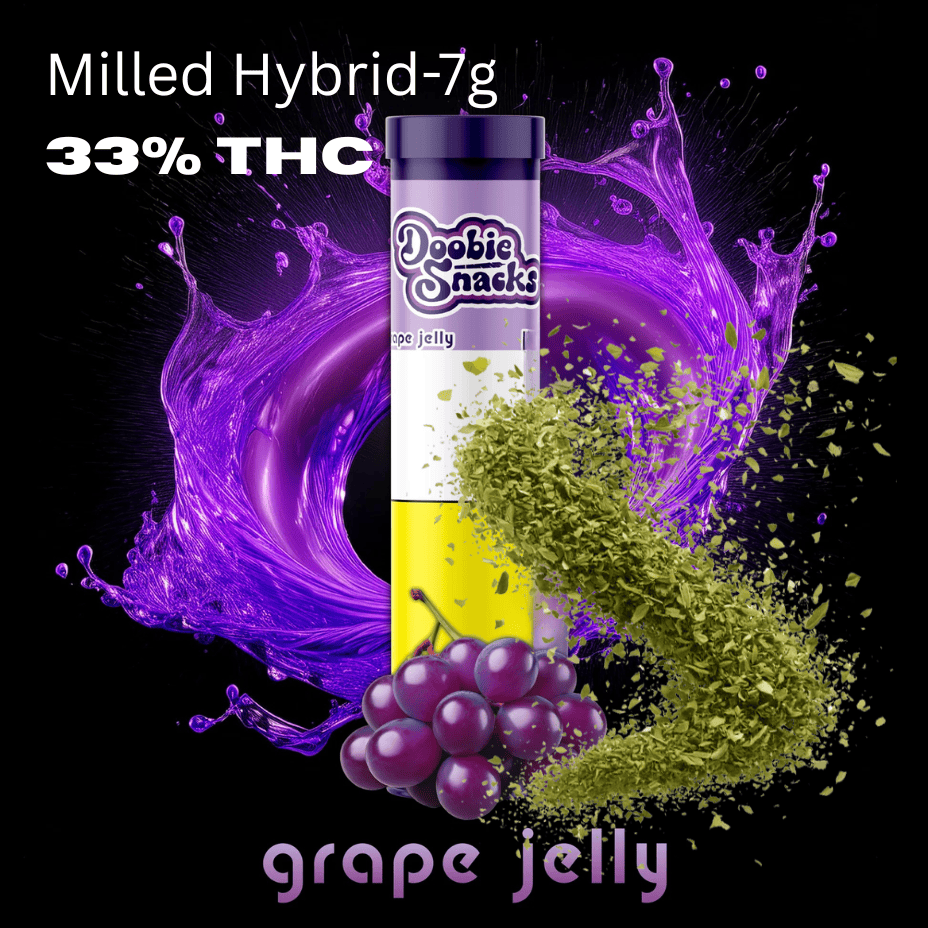 Doobie Snacks Grape Jelly Milled Hybrid Flower-7g Brandon Vape SuperStore and Cannabis Manitoba Canada