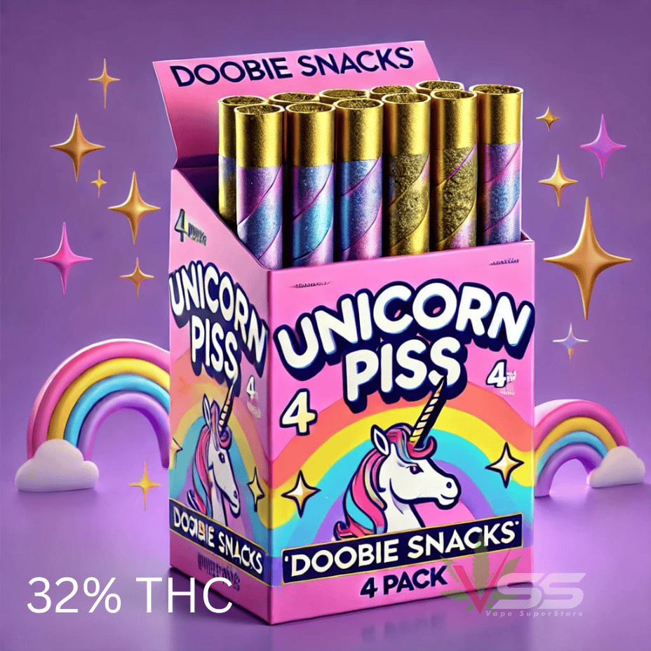 Doobie Snacks Unicorn Piss Infused Pre-Rolls-4x0.5g Brandon Vape SuperStore and Cannabis Manitoba Canada