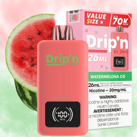 Drip'n by Envi 70K Disposable Vape - Watermelon CG Brandon Vape SuperStore and Cannabis Manitoba Canada
