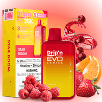 Drip'n by Envi EVO 28k Disposable Vape-Star Boom 28000 Puffs / 20mg Brandon Vape SuperStore and Cannabis Manitoba Canada