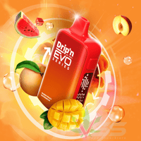 Drip'n by Envi Evo 63K Disposable Vape-Mango Peach Watermelon Brandon Vape SuperStore and Cannabis Manitoba Canada