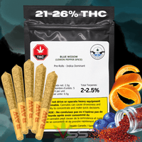 Dykstra Greenhouses Blue Widow Indica Pre-Rolls - 5x0.5g Brandon Vape SuperStore and Cannabis Manitoba Canada