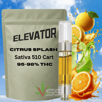 Elevator Citrus Splash Sativa 510 Cart - 1g Brandon Vape SuperStore and Cannabis Manitoba Canada