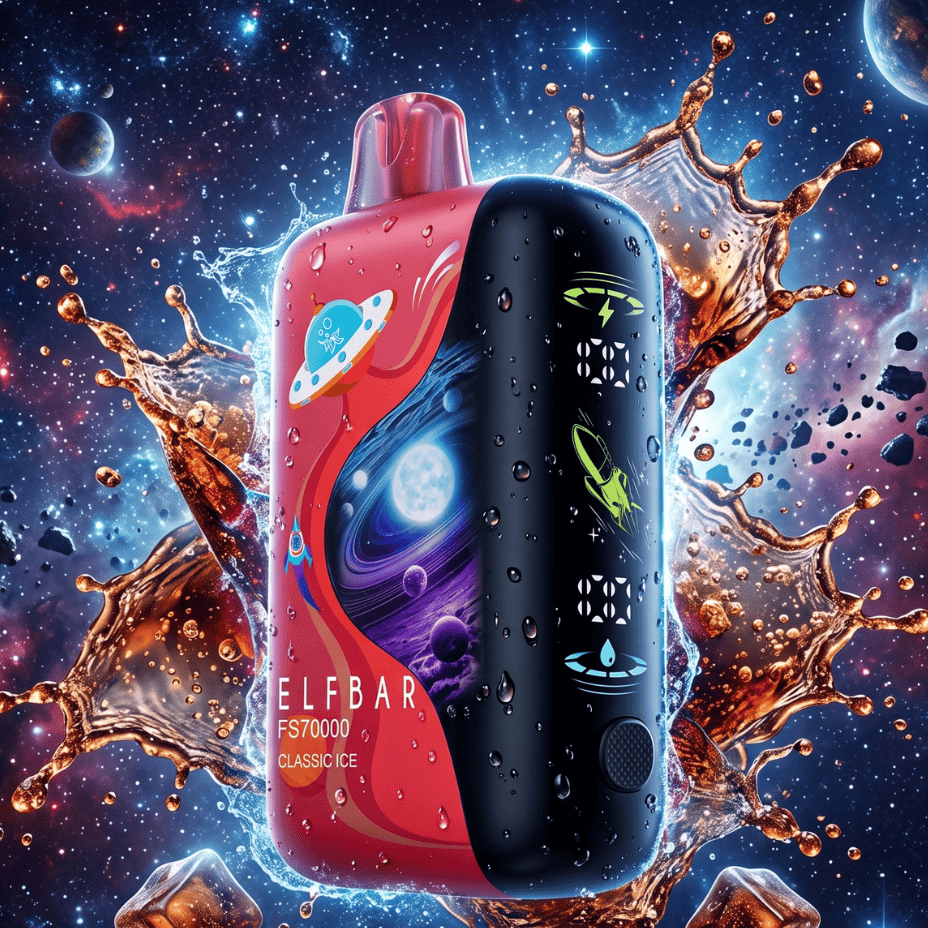 ELFBAR FS70K Disposable Vape - Classic Ice 70000 / 20mg Brandon Vape SuperStore and Cannabis Manitoba Canada